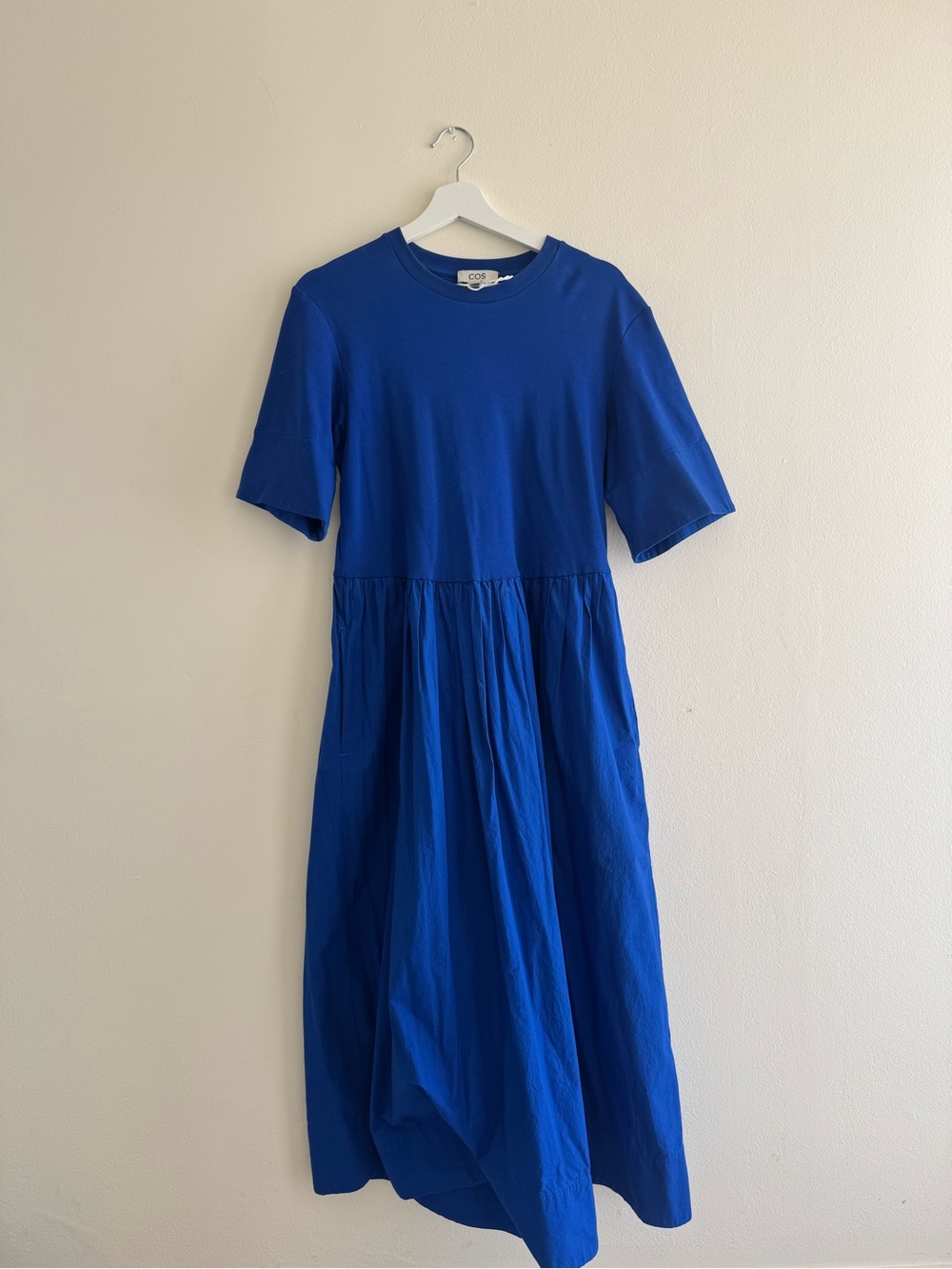 COS cobalt Blue dress sz S